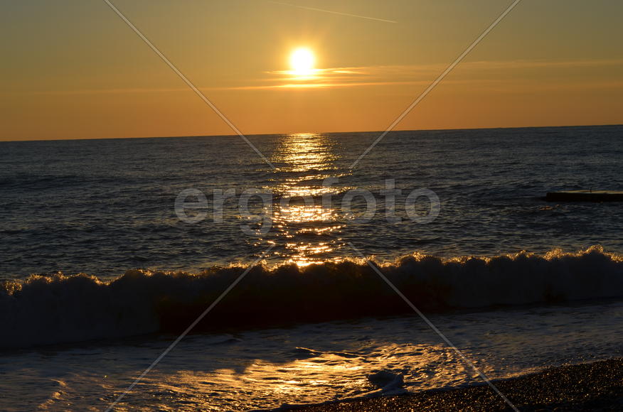 Черное море в золотом