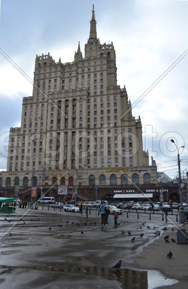 Москва. Сталинская высотка: жилой дом на Кудринской площади 