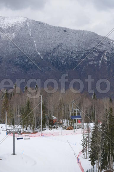 Март в горах