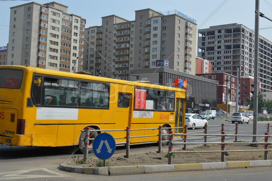 Архитектура города Улан-Батор. Улицы города 