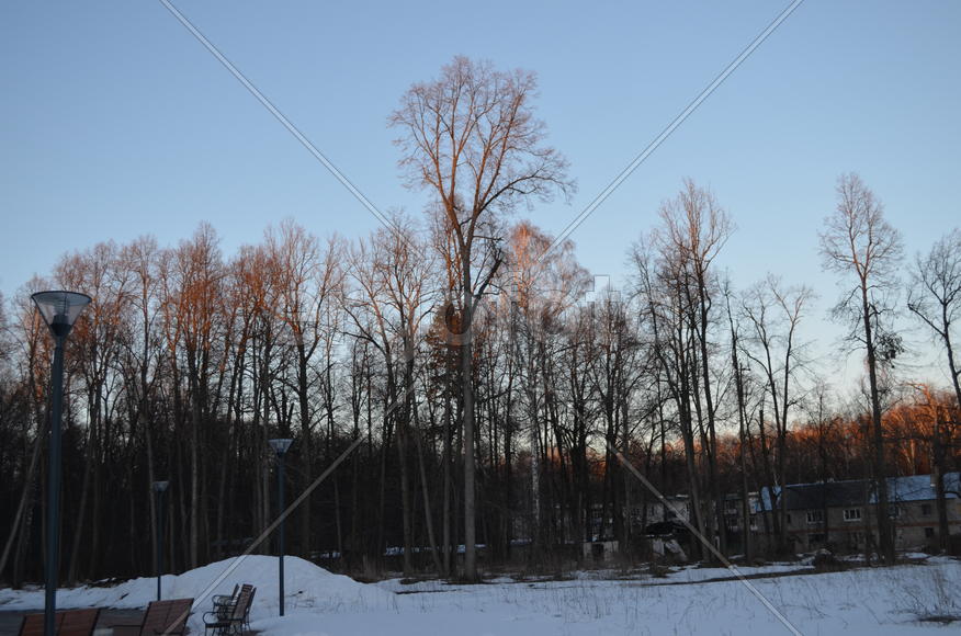 Был ясный день