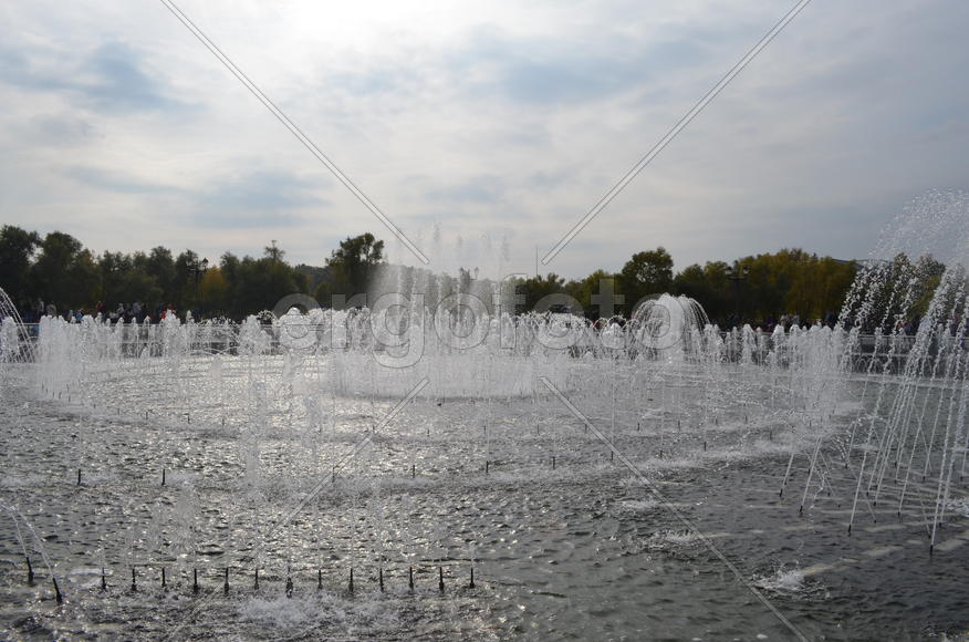 Каскад фонтанов