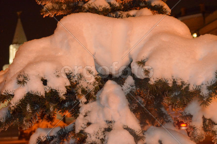 Снежная шаль