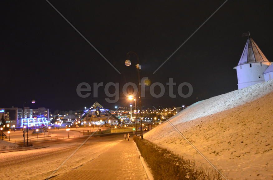 У стен Казанского кремля