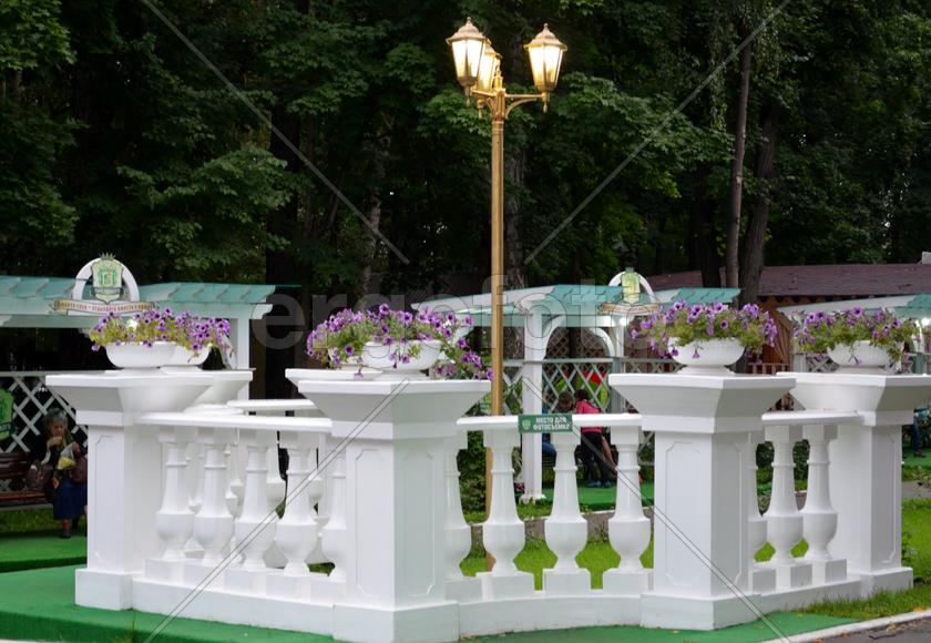 Фонарь. Место для фотографирования