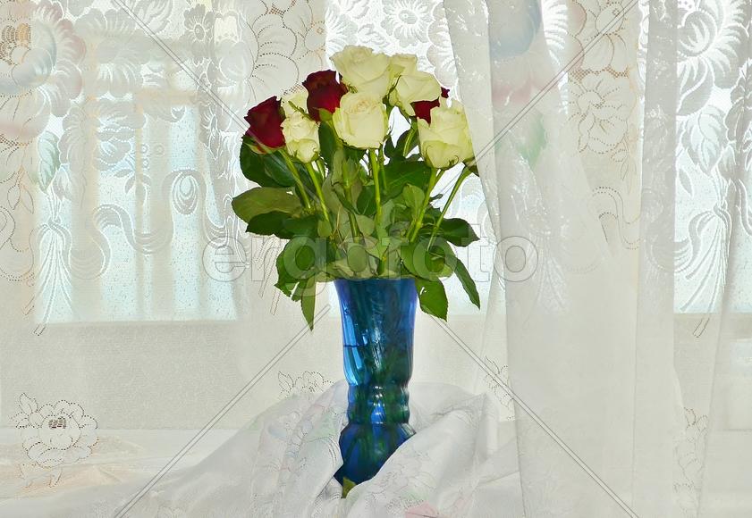 Ваза с цветами