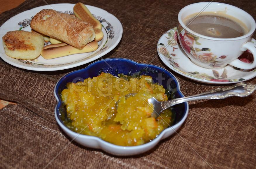Варенье из  кабачка с апельсинами