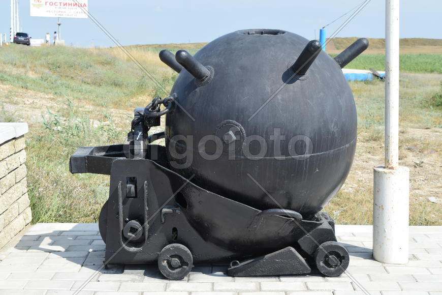 Черный подводный минный капкан. Музей под открытым небом