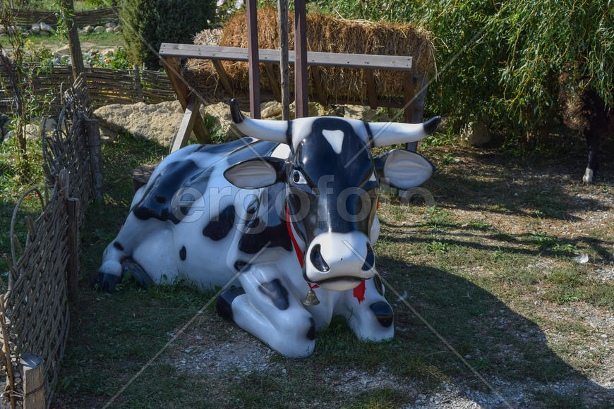 Большой муляж коровы