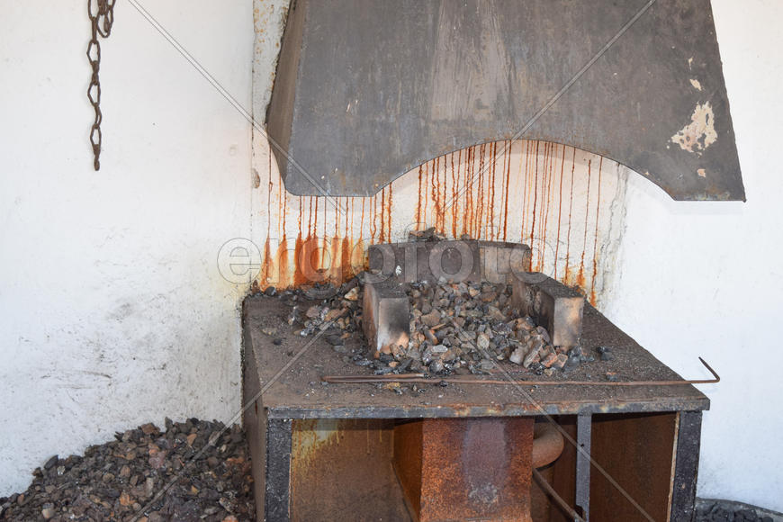 Печи в кузнице