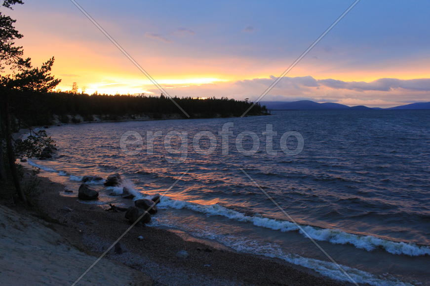 Прибой на Кольском полуострове