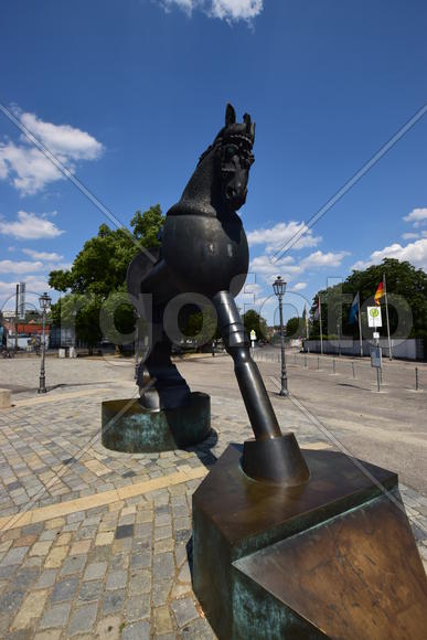 Германия - город Ансбах под Нюрнбергом. 