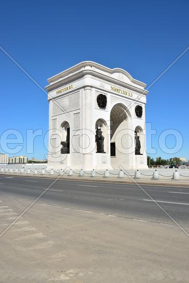 Астана - триумфальная арка. Казахстан