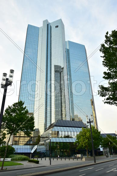 Германия, Франкфурт-на-Майне. Небоскребы 