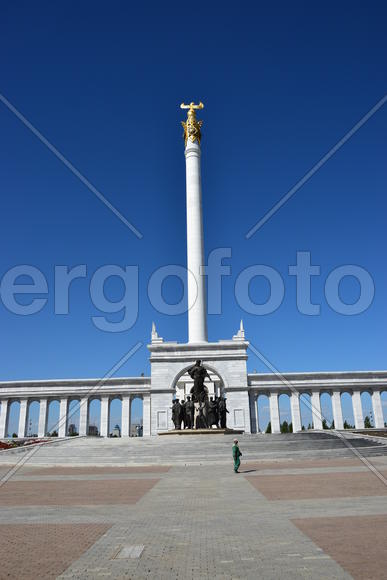 Астана - Площадь независимости. Казахстан