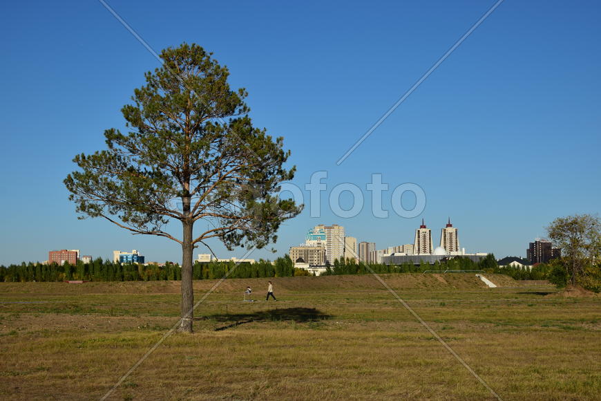 Астана. Городская архитектура. Современные высотные здания 
