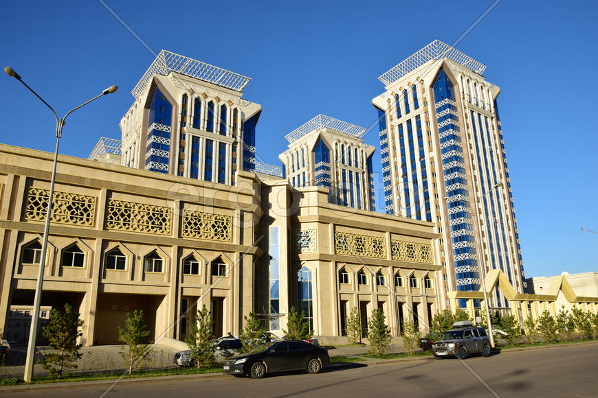 Астана - многоэтажные жилые дома. Архитектура Казахстана 