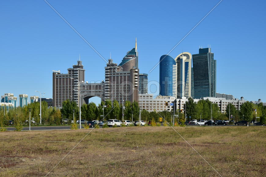 Астана - высотные здания 