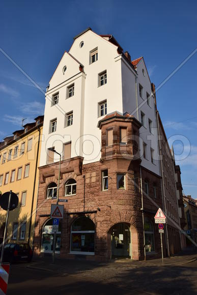 Германия - город Нюрнберг. Памятник архитектуры 