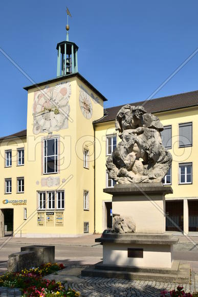 Германия - город Ансбах под Нюрнбергом