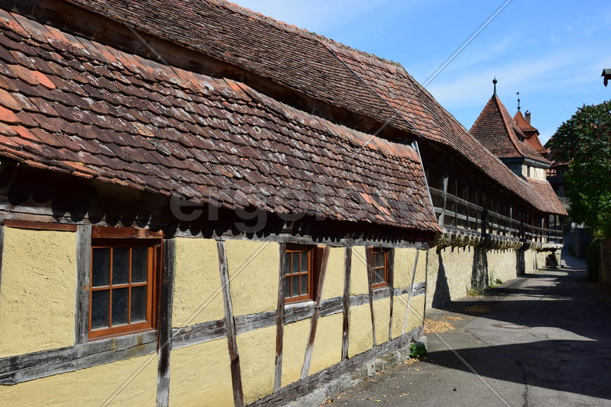 Германия - исторический город Ротенбург в Баварии