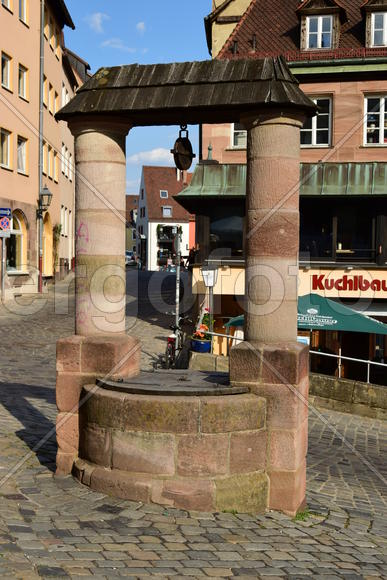 Германия - город Нюрнберг. Памятник архитектуры 