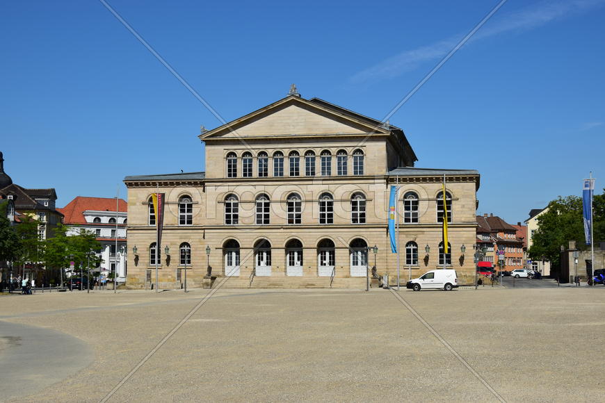 Германия, город Кобург -  памятник архитектуры 