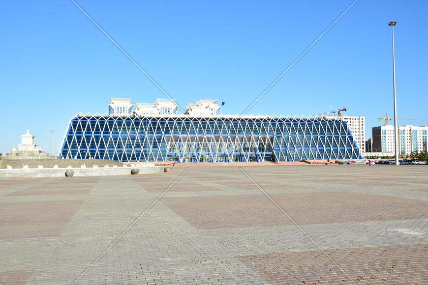 Астана - Площадь независимости. Казахстан 