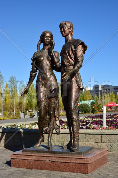 Уличная скульптура Астаны