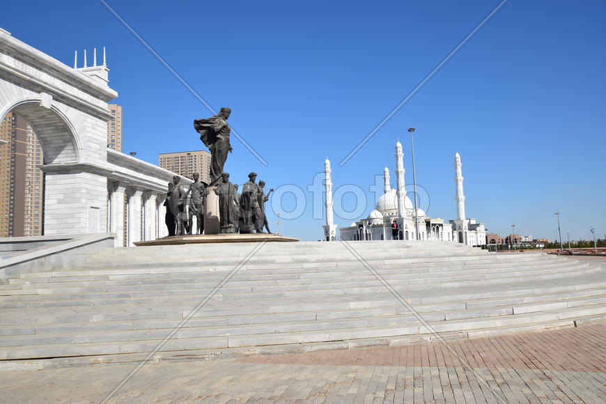 Астана - Площадь независимости. Казахстан