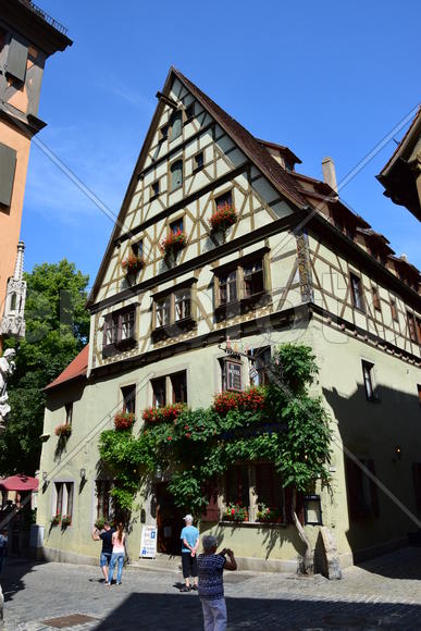 Германия - исторический город Ротенбург в Баварии