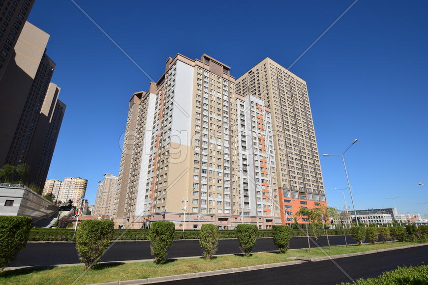 Астана - многоэтажные жилые дома. Архитектура Казахстана 