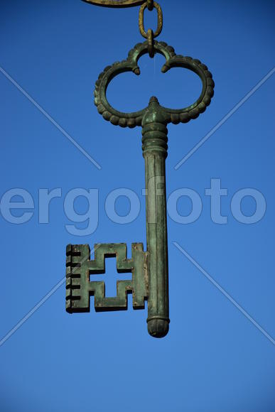 Германия - город Бамберг. Кованная вывеска 