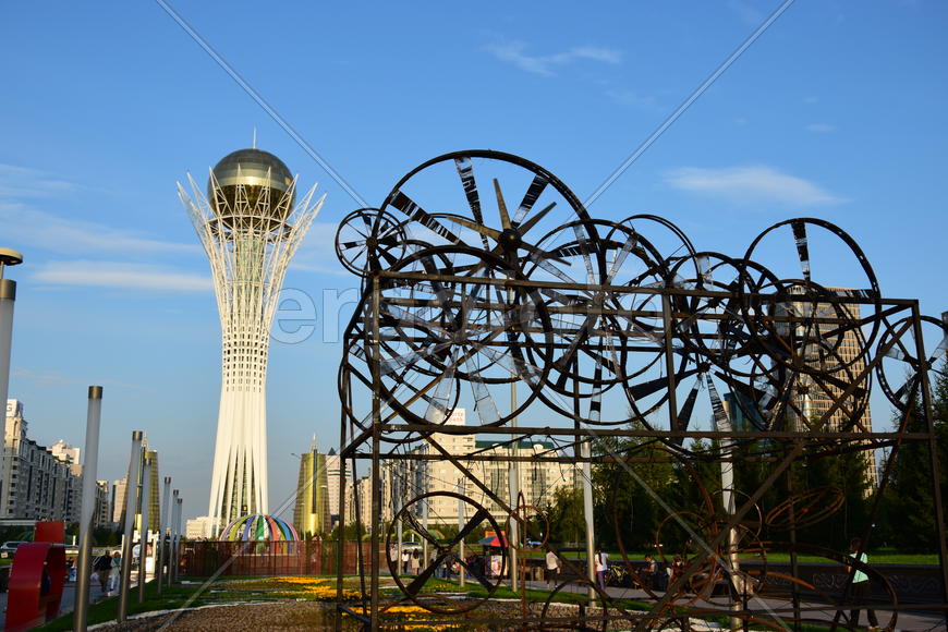 Астана - Башня "Байтерек". Казахстан 