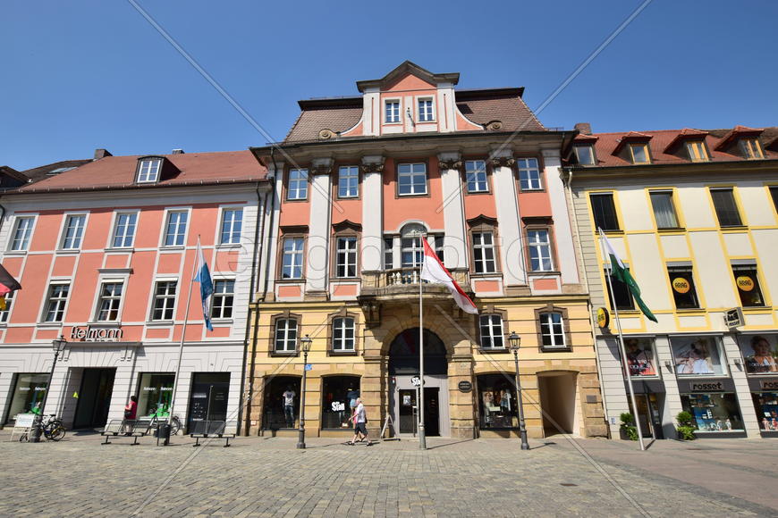 Германия - город Ансбах под Нюрнбергом