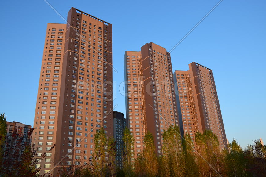Астана - многоэтажные жилые дома