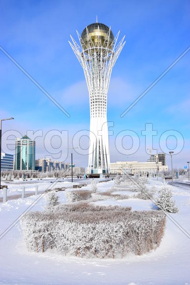 Башня "БАЙТЕРЕК" в Астане