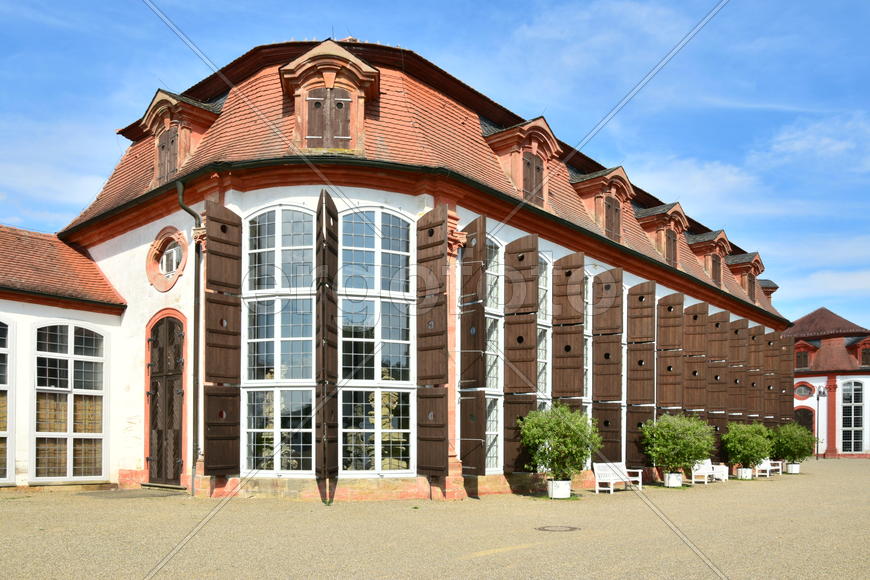 Дворец ЗЕЕХОФ под Бамбергом, Германия.