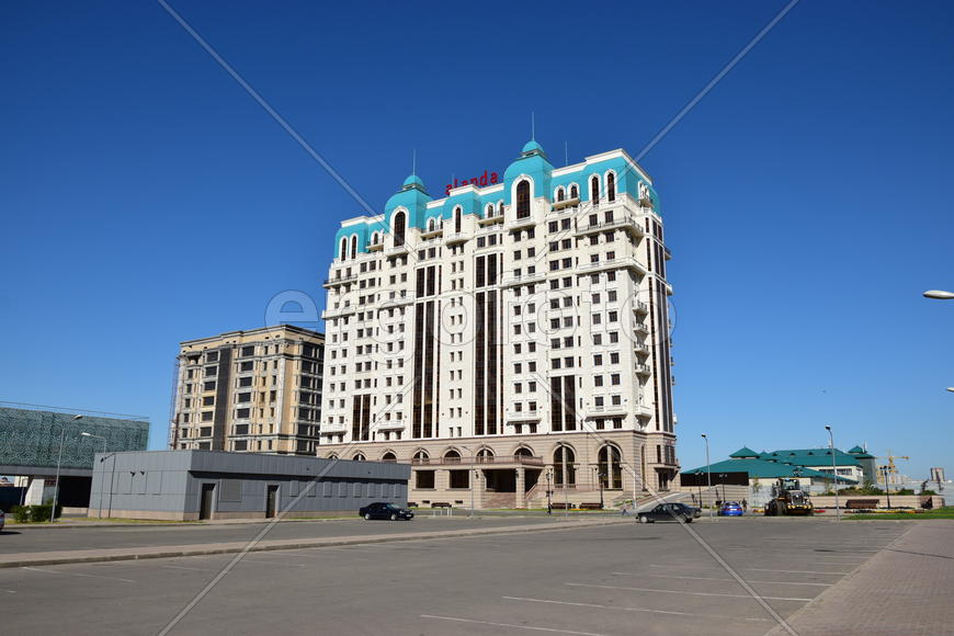 Астана - многоэтажные жилые дома. Архитектура Казахстана 