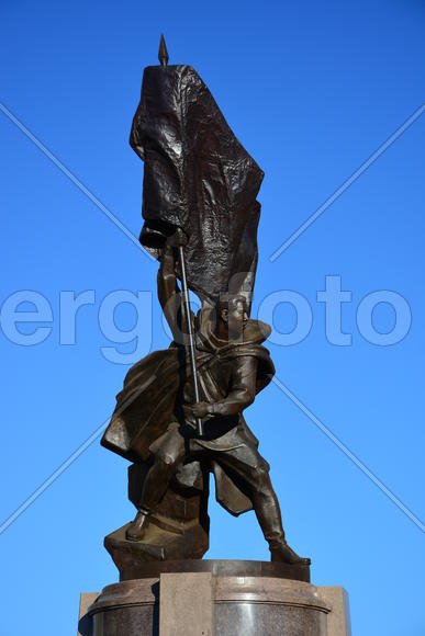 Астана - уличная скульптура. Достопримечательности Казахстана. 