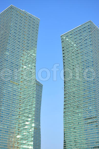 Астана. Городская архитектура. Современные высотные здания 