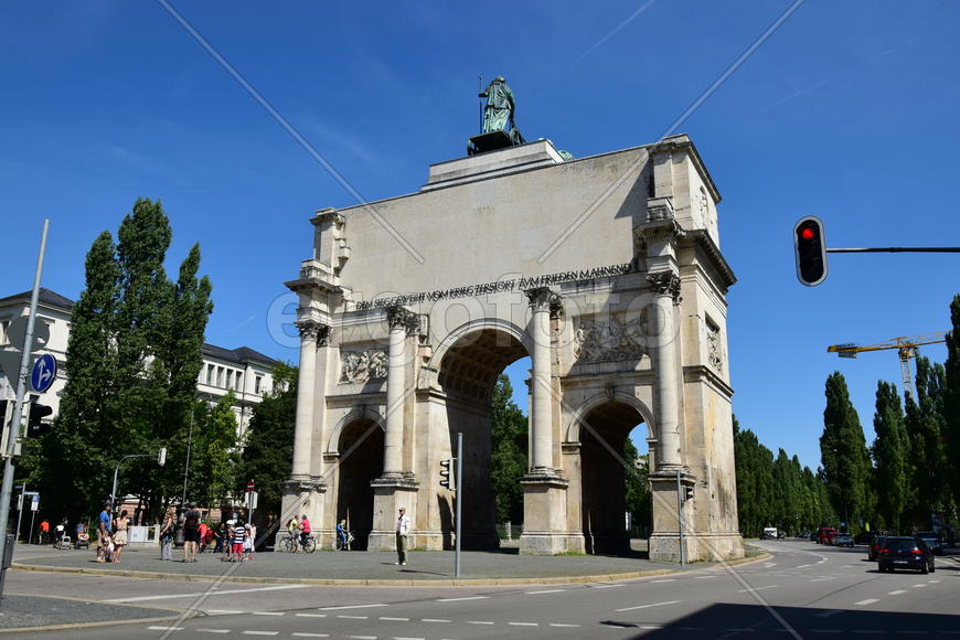Германия. Мюнхен. Памятник Архитектуры