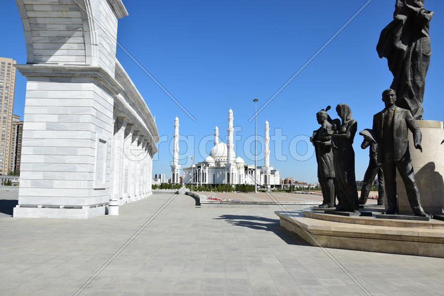 Астана - Площадь независимости. Казахстан