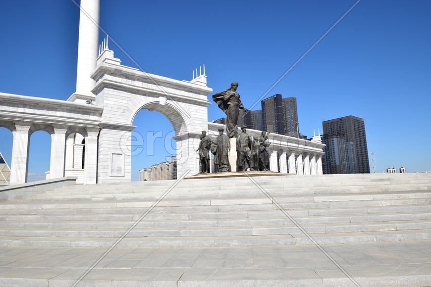 Астана - Площадь независимости. Казахстан