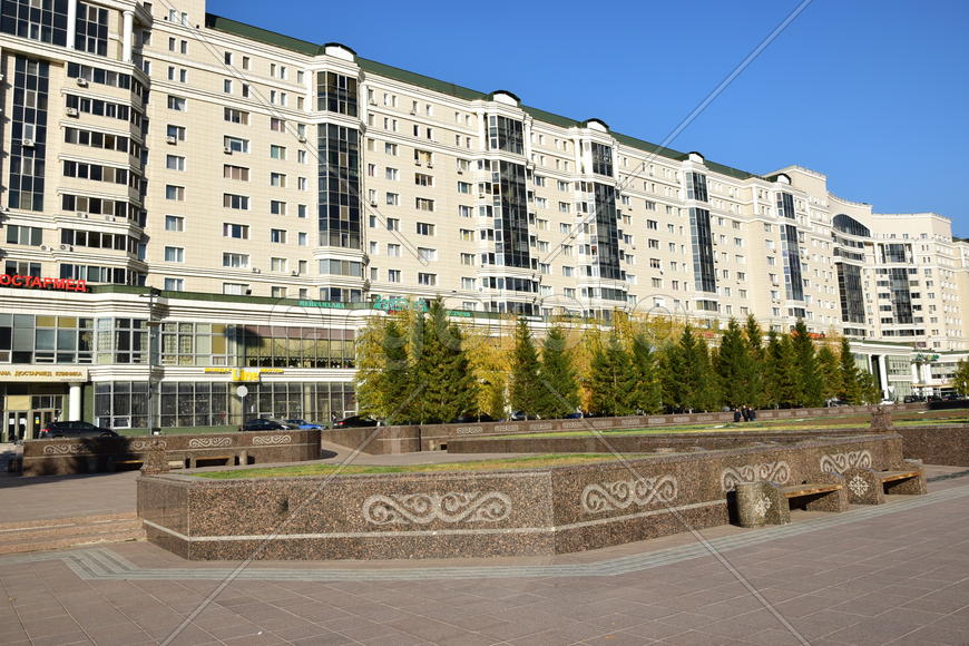 Астана - многоэтажные жилые дома