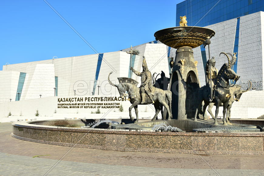 Астана - уличная скульптура