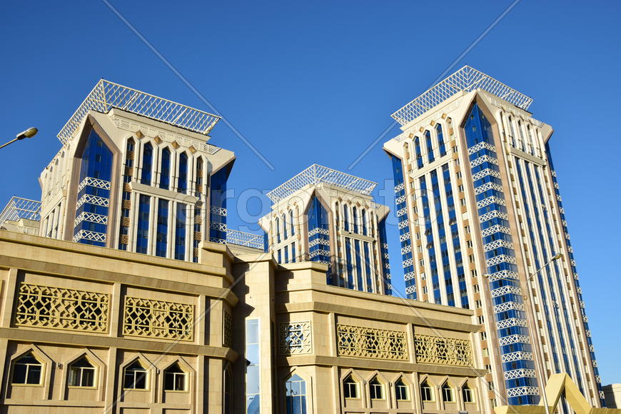 Астана - многоэтажные жилые дома. Архитектура Казахстана 