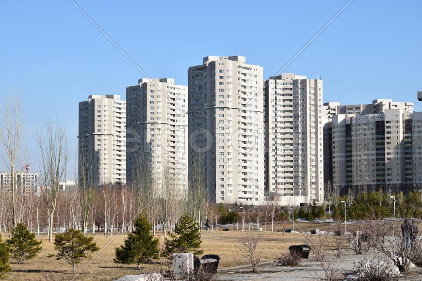 Астана - городская архитектура. Казахстан 