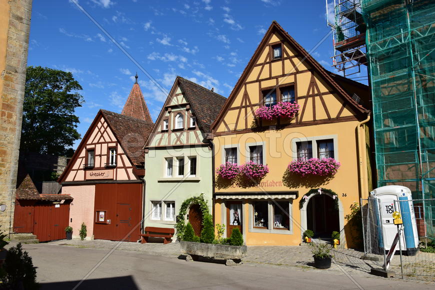 Германия - исторический город Ротенбург в Баварии