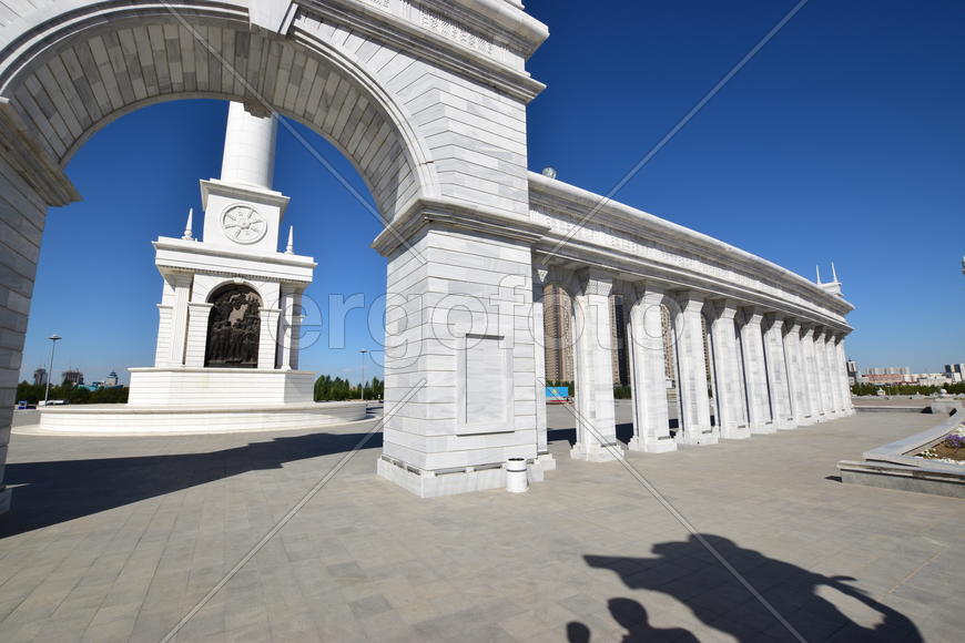 Астана - Площадь независимости. Казахстан